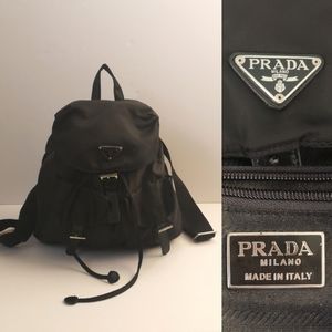 Prada nylon back pack